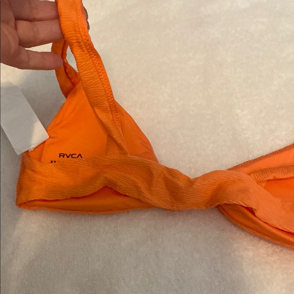 RVCA Orange Bikini Top - Picture 5 of 6